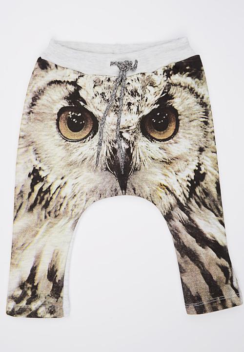 Sticky Fudge - Alaska Owl Pants Multi-colour