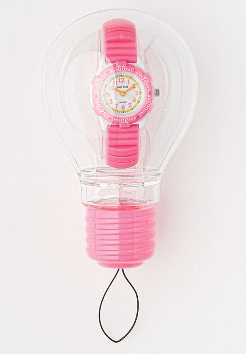 Cool Kids - Sporty Watch Dark Pink