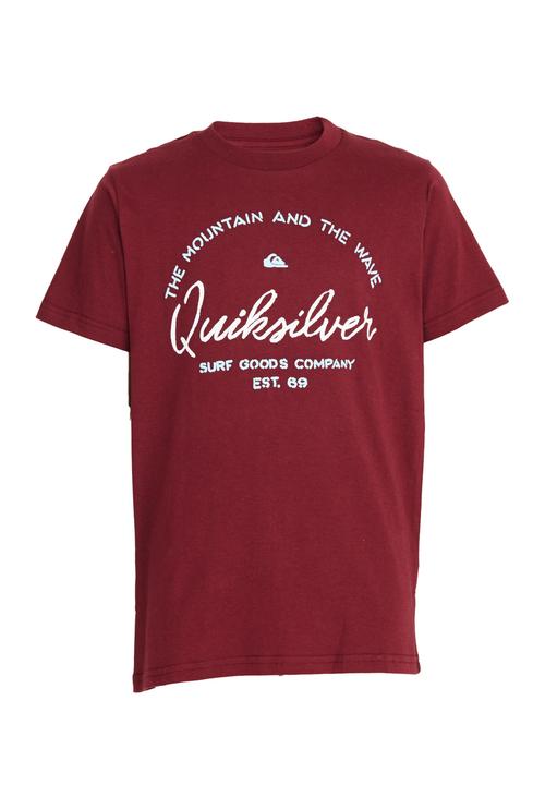 Quiksilver - Hero Bay Boys Tee Maroon