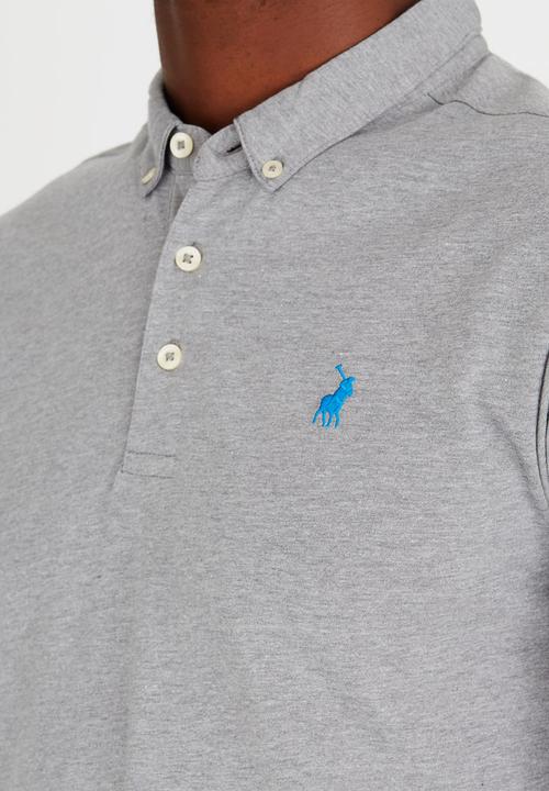 POLO - Classic Small Pony Golfer Grey Melange