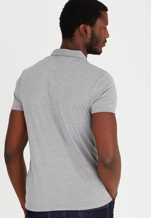 POLO - Classic Small Pony Golfer Grey Melange