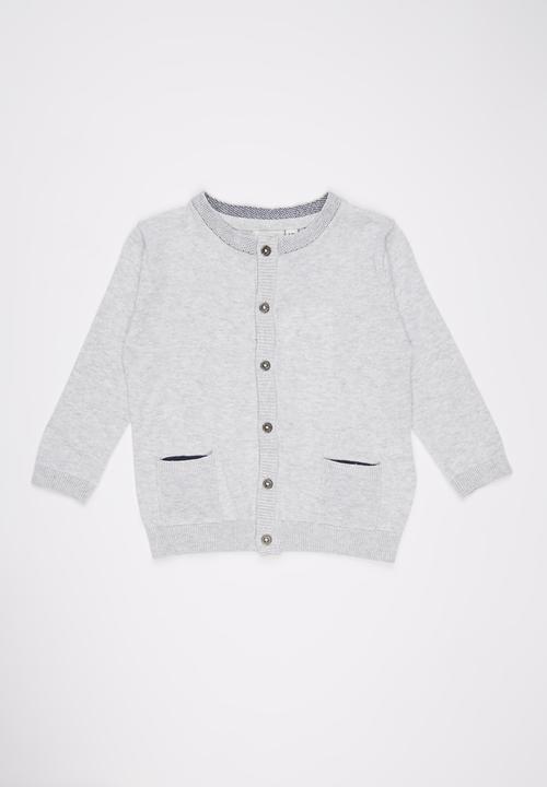 Name It - Boys Cardigan Grey