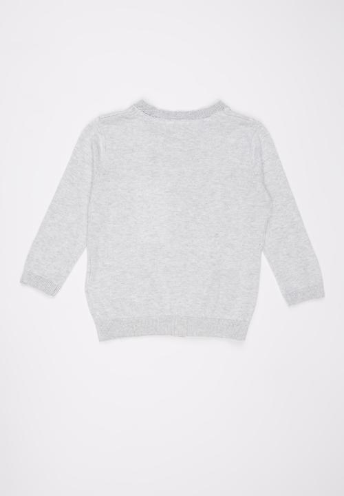 Name It - Boys Cardigan Grey