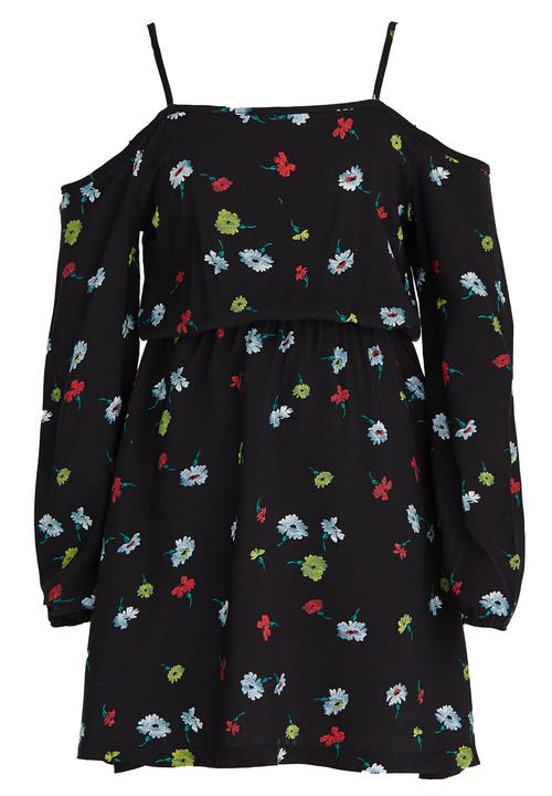 Rebel Republic - Cold Shoulder Dress Multi-colour