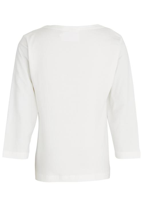 Pop Candy - Printed L/S Tee White