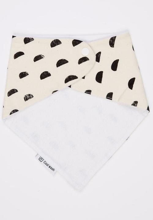 Mina Moo - Moon Print Bib Cream