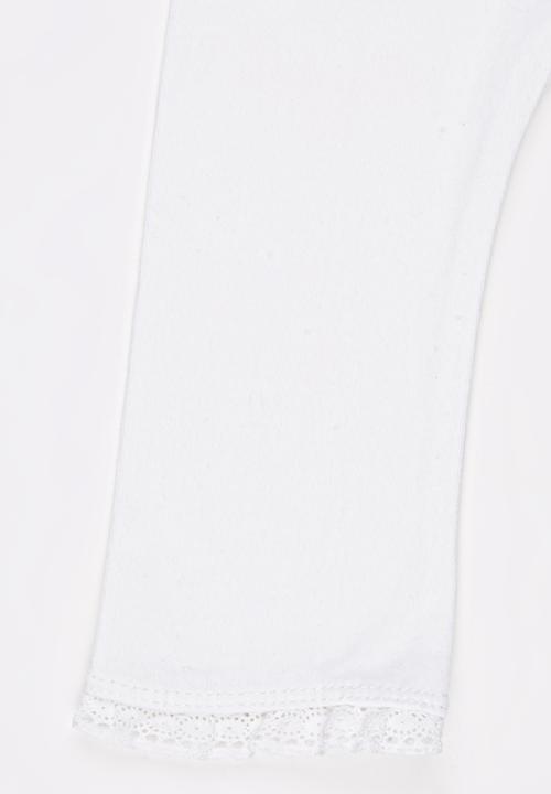 Name It - Girls Leggings White