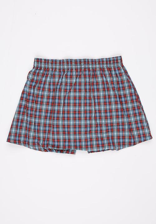 Jockey - 1 PK  Boys Woven Boxer Multi-colour
