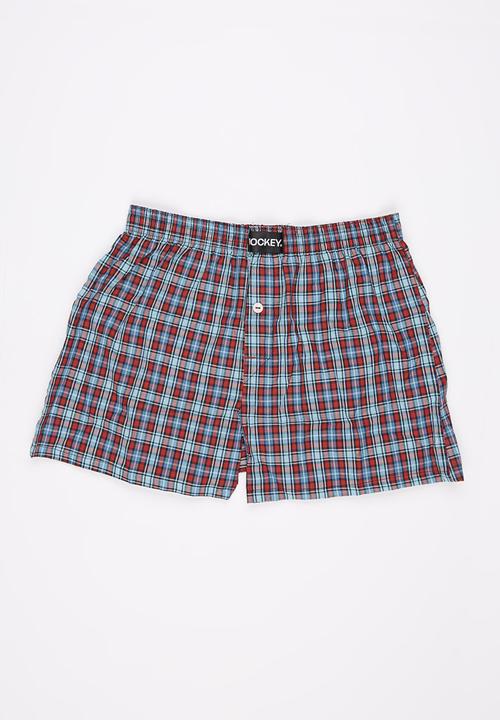 Jockey - 2 PK  Boys Woven Boxer Multi-colour