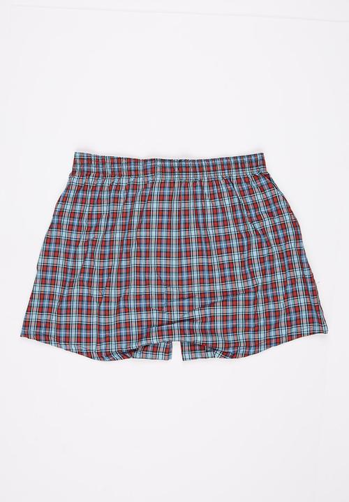Jockey - 2 PK  Boys Woven Boxer Multi-colour