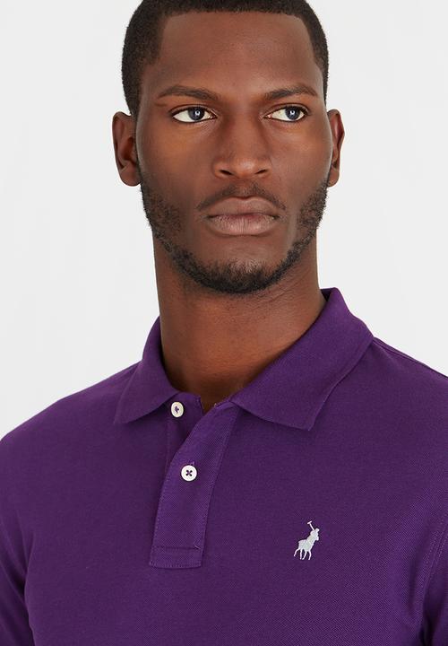 POLO - Classic Stretch Short Sleeve Golfer Dark Purple