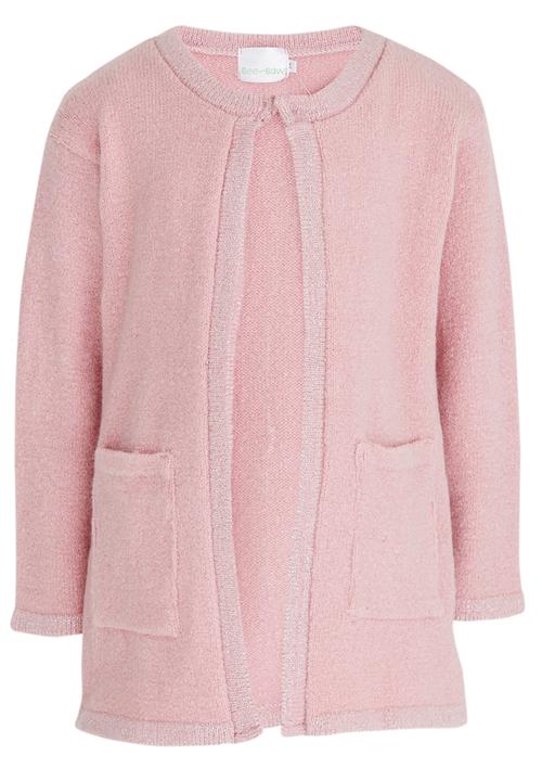See-Saw - Fluffy Cardigan Pale Pink