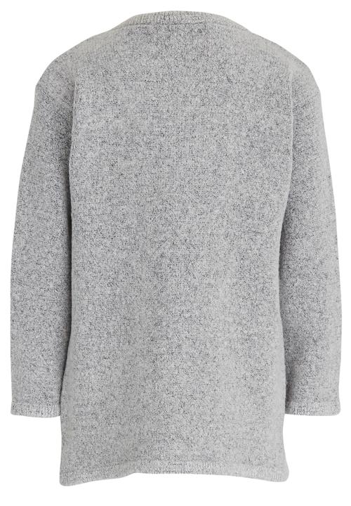 See-Saw - Fluffy Cardigan Pale Grey