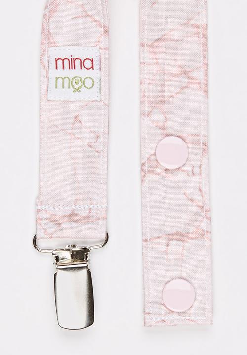 Mina Moo - Rose Marble Dummy Clip Mid Pink