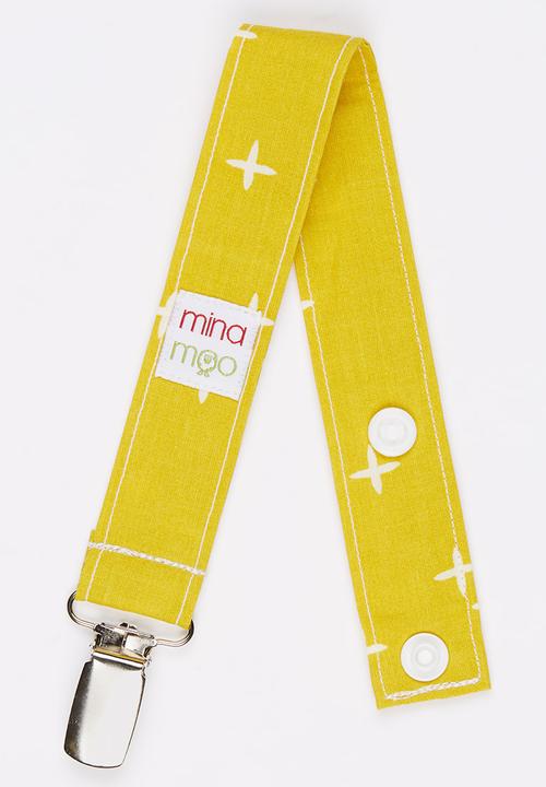 Mina Moo - Starcross Dummy Clip Yellow and White
