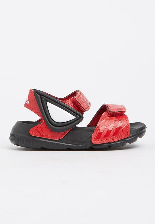 adidas Performance - Spider Man Alta Swim  Sandal Red