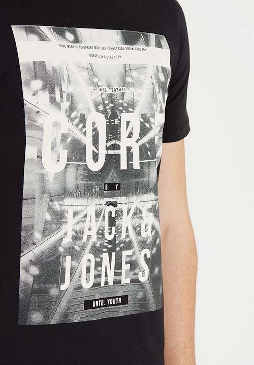 Jack & Jones - Parlamento Tee Black