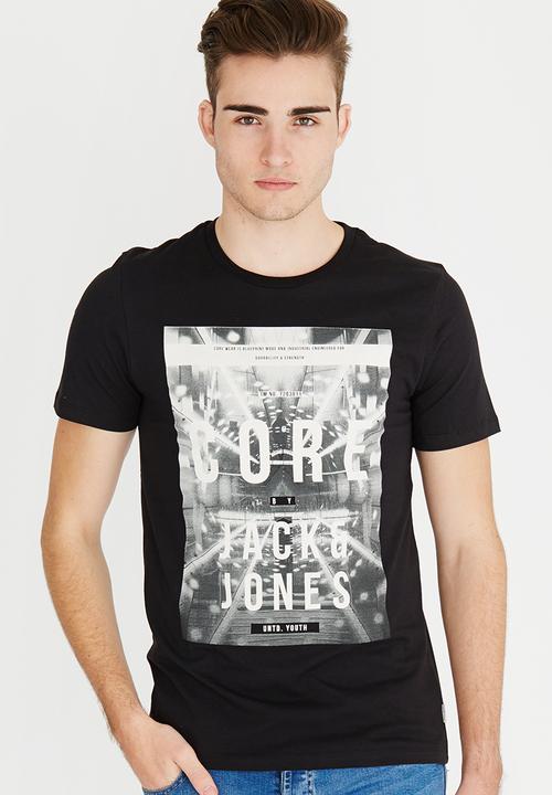 Jack & Jones - Parlamento Tee Black