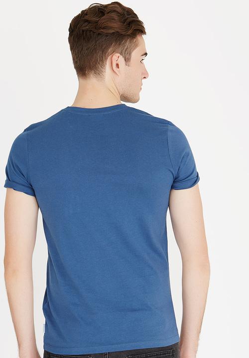 Jack & Jones - Newport Crew Neck Tee Blue