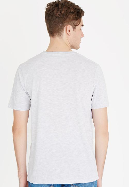 Quiksilver - Fashion Fit Cotton Pocket Tee Grey