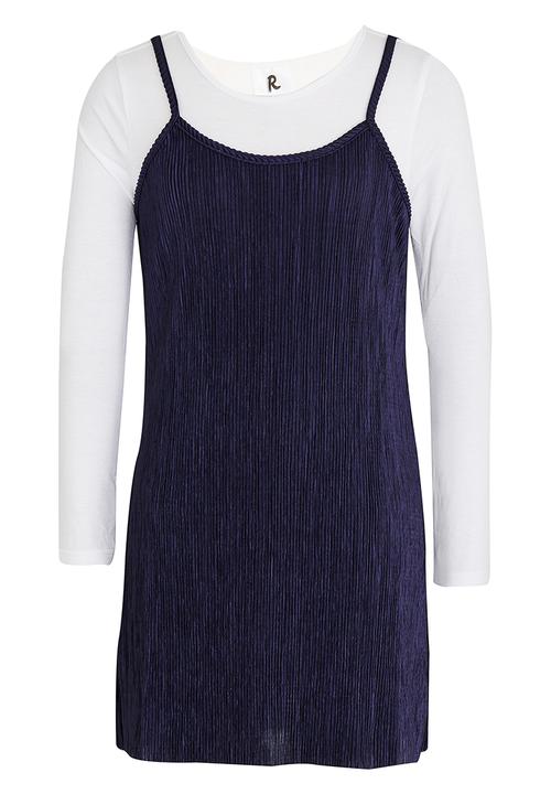 Rebel Republic - Layering Slip Dress Navy