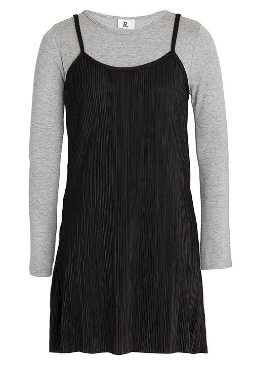 Rebel Republic - Layering Slip Dress Black