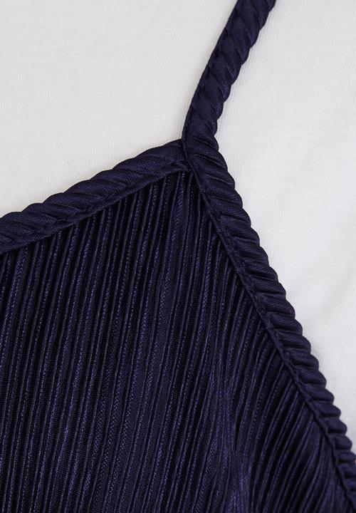 Rebel Republic - Layering Slip Dress Navy