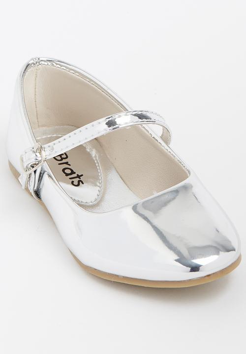 Jumbo - Girls Metalic Pump Silver
