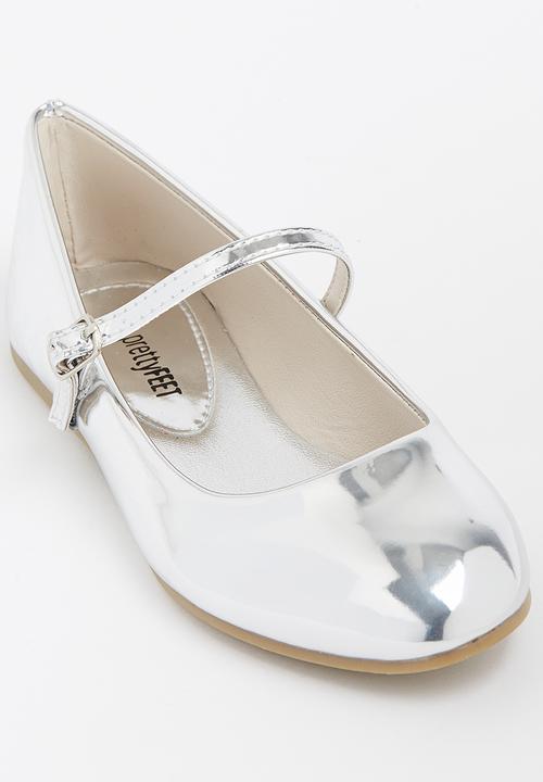 Jumbo - Girls Metalic Pump Silver