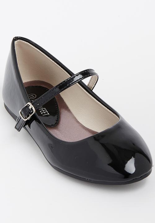 Jumbo - Girls Round Nose Pump Black