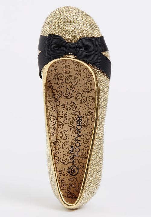 Footwork - Metalic Pump Gold