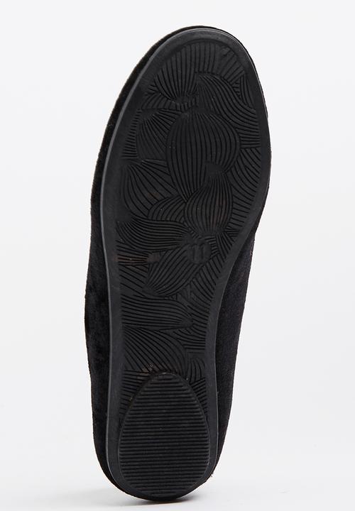 Jumbo - Girls Suede Pump Black