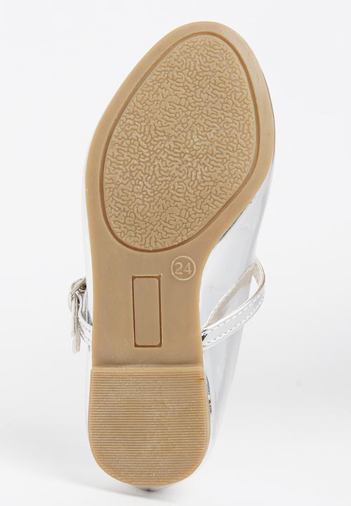 Jumbo - Girls Metalic Pump Silver