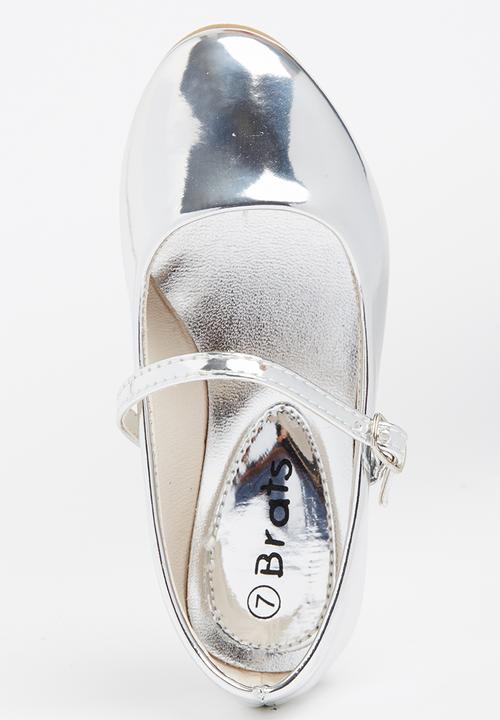 Jumbo - Girls Metalic Pump Silver