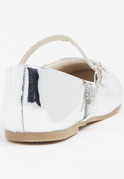 Jumbo - Girls Metalic Pump Silver
