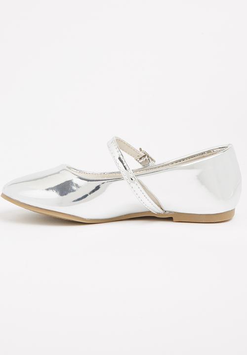 Jumbo - Girls Metalic Pump Silver