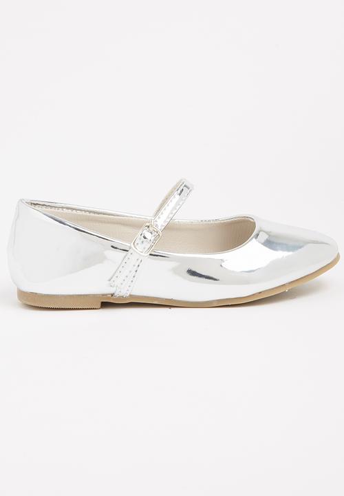 Jumbo - Girls Metalic Pump Silver