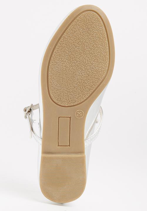 Jumbo - Girls Metalic Pump Silver