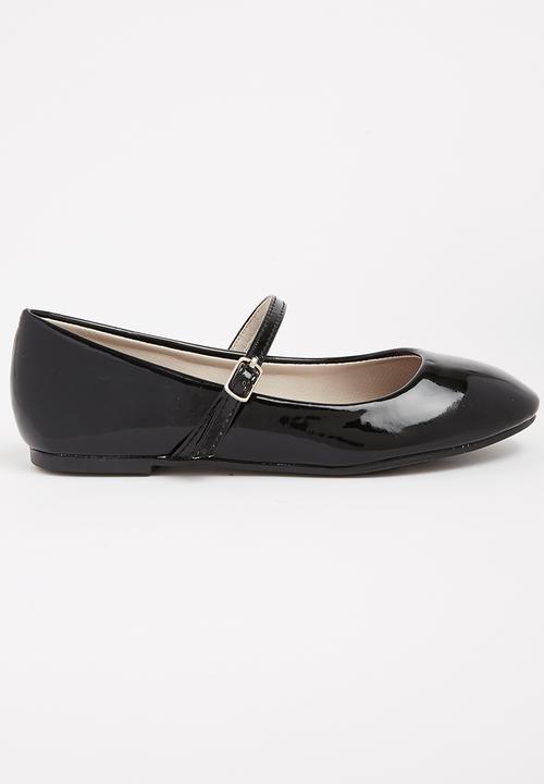 Jumbo - Girls Round Nose Pump Black