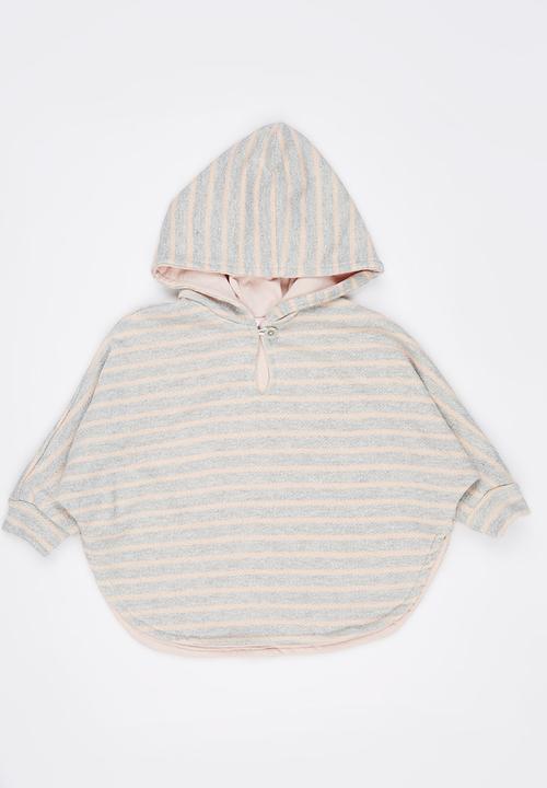 Just chillin - Girls Poncho Multi-colour