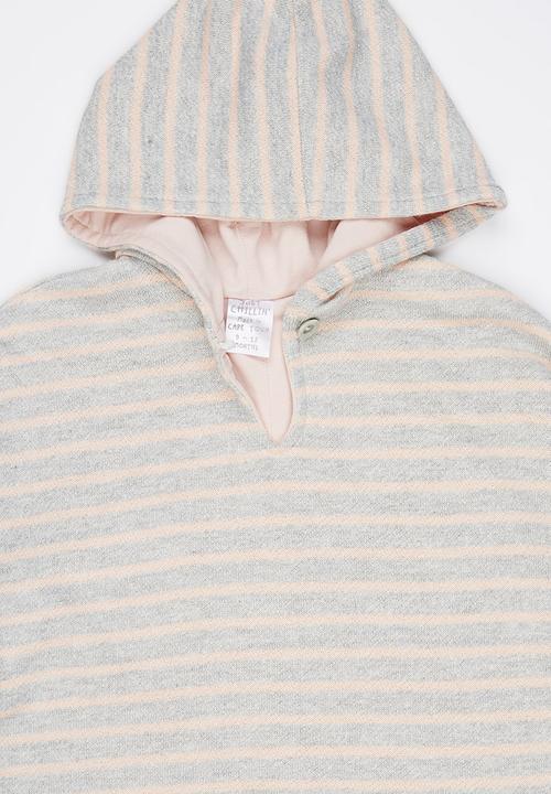 Just chillin - Girls Poncho Multi-colour