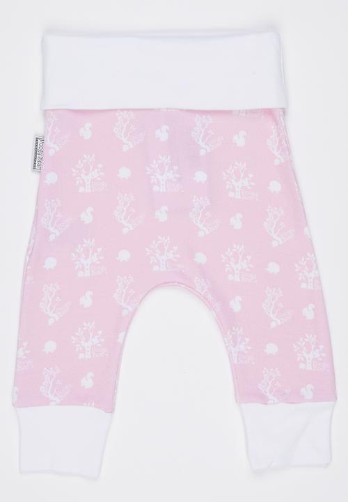 Poogy Bear - Woodlands Harem Pants Mid Pink