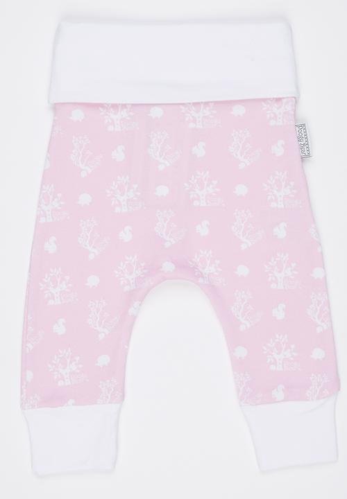 Poogy Bear - Woodlands Harem Pants Mid Pink