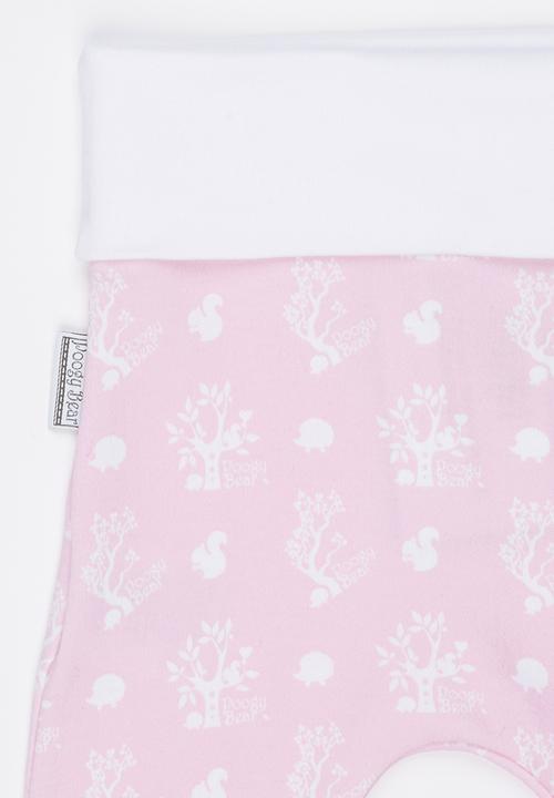 Poogy Bear - Woodlands Harem Pants Mid Pink