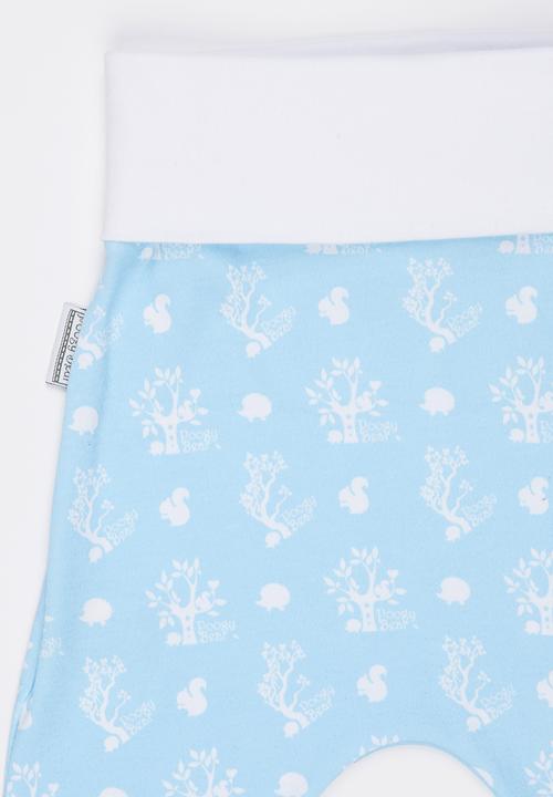 Poogy Bear - Woodlands Harem Pants Mid Blue