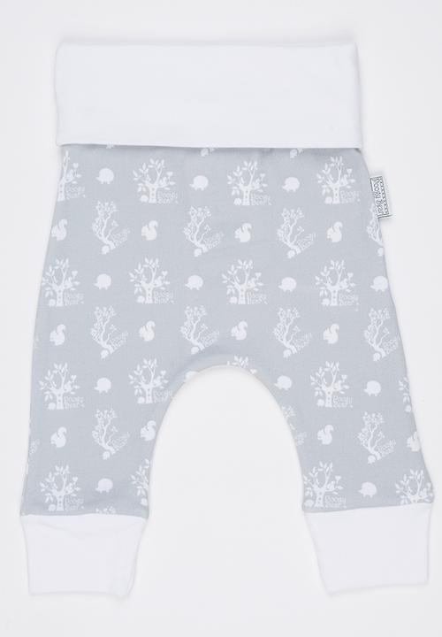 Poogy Bear - Woodlands Harem Pants Grey