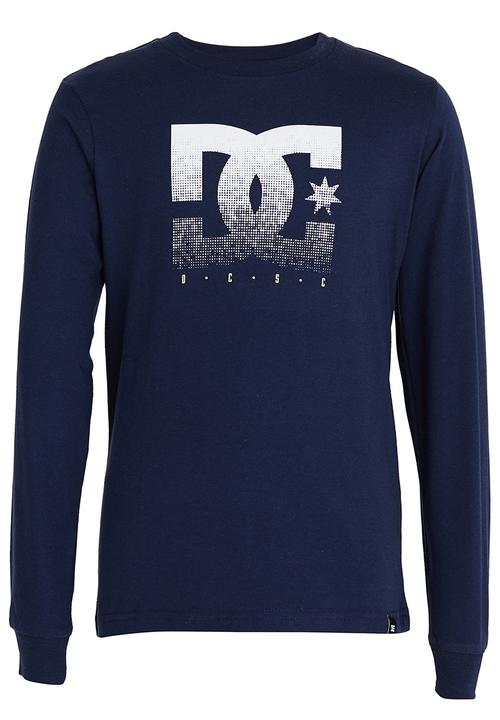 DC - Awake  Boys Long Sleeve  Tee Navy