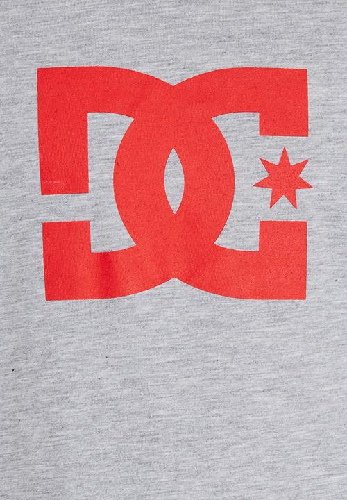 DC - Star Standard  Long Sleeve Boys   Tee Grey