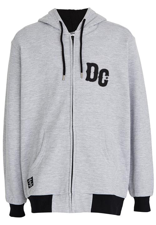 DC - Fierce Zip Hood Boys Grey