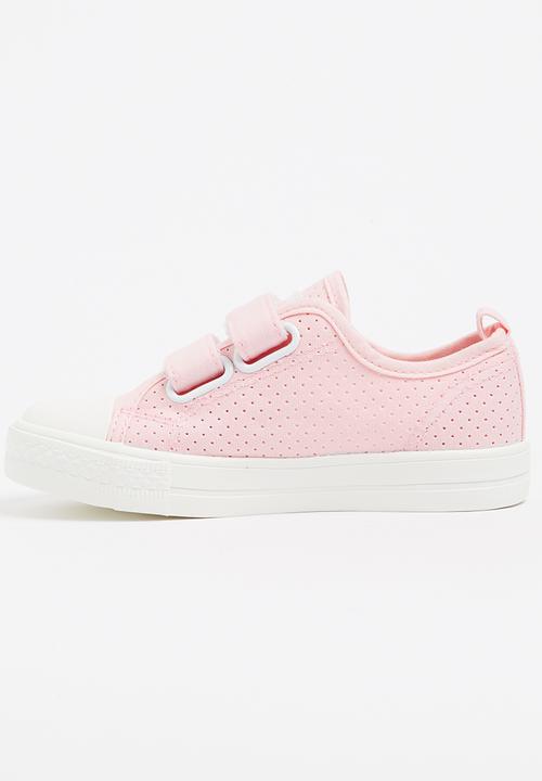 Pop Candy - Perforated Sneakers Pale Pink